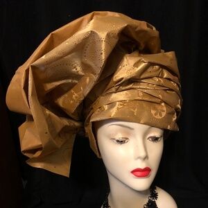 Authentic Custom Made African  Gele Headwear